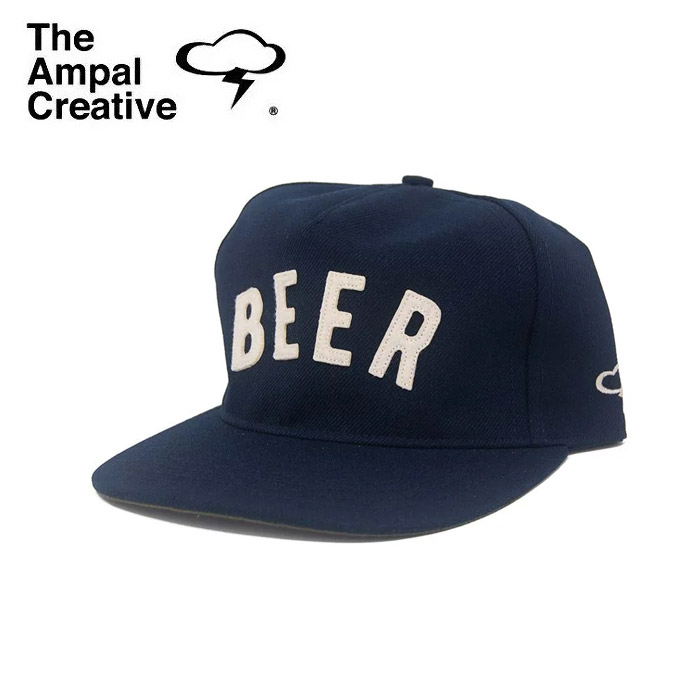 THE AMPAL CREATIVE (ザ・アンパル クリエイティブ)　BEER II - Snapback　【キャップ 帽子 定番 人気 カリフォルニア MADE IN USA】