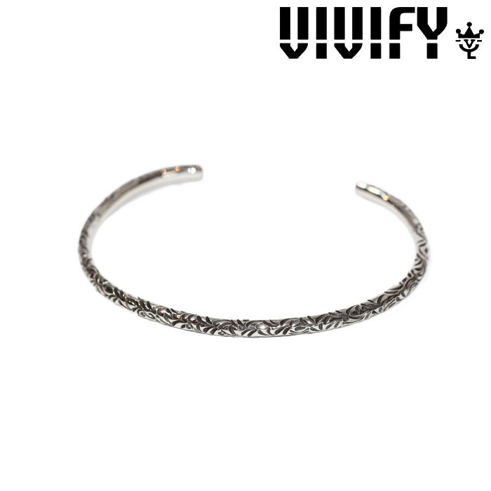 VIVIFY(ヴィヴィファイ)(ビビファイ)　Full Arabesque Bangle（3mmbody）　【オーダーメイド 受注生産】　【キャンセル不可】　【VIV