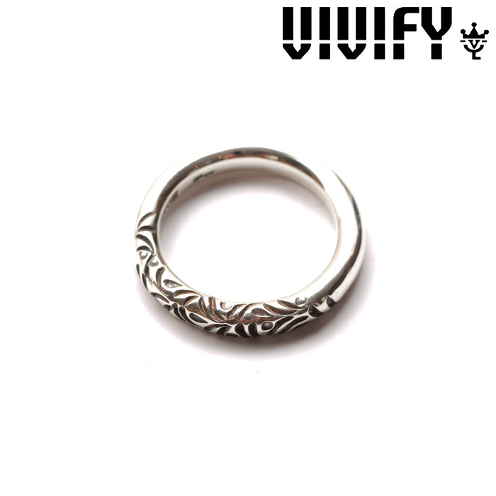 VIVIFY(ヴィヴィファイ)(ビビファイ)　Arabesque Ring（3mmbody）　【オーダーメイド 受注生産】　【キャンセル不可】　【VIVIFY リ