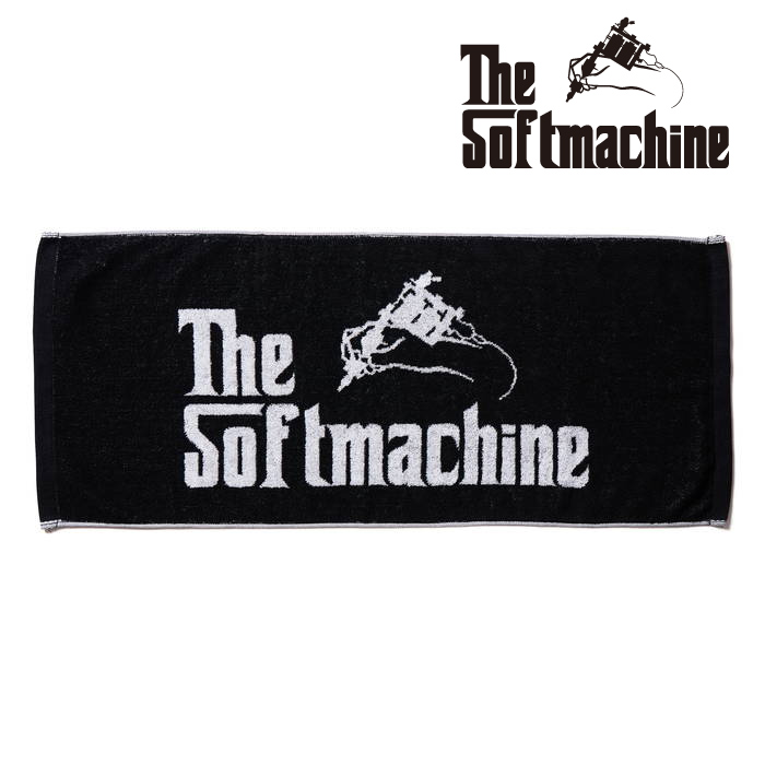 SOFTMACHINE (ソフトマシーン)　GOD TOWEL (TOWEL)　【タオル】【ブラック タトゥー】【2025 AUTUMN&WINTER 先行予約】【キャンセル