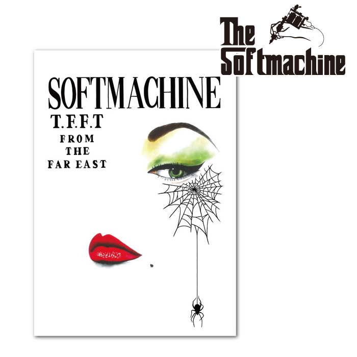 SOFTMACHINE (ソフトマシーン)　MAGAZINE POSTER　【ポスター】【ホワイト A3 タトゥー】【2025 SPRING&SUMMER COLLECTION 新作】