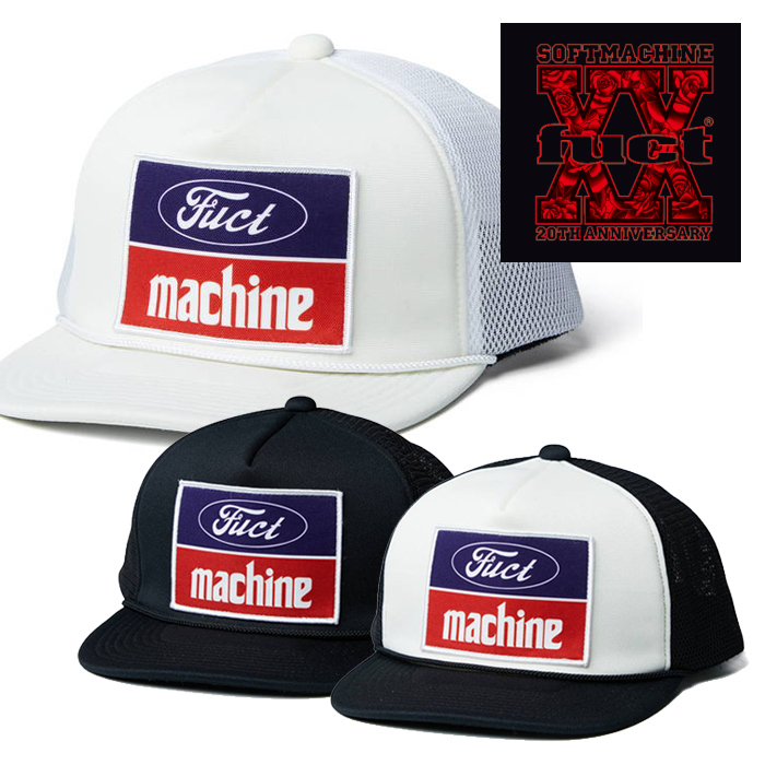 SOFTMACHINE (ソフトマシーン)　RED WHITE & BLUE BOX CAP　【キャップ 帽子 タトゥー】【FUCT ファクト】【SOFTMACHINE 20th Annive
