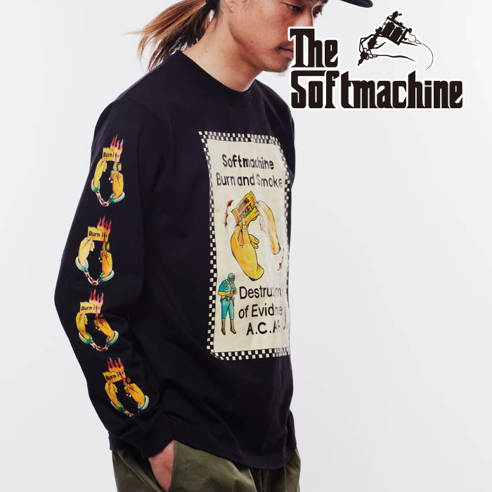 日本正規代理店品 SOFTMACHINE ロンT aaramrodrigues.com.br