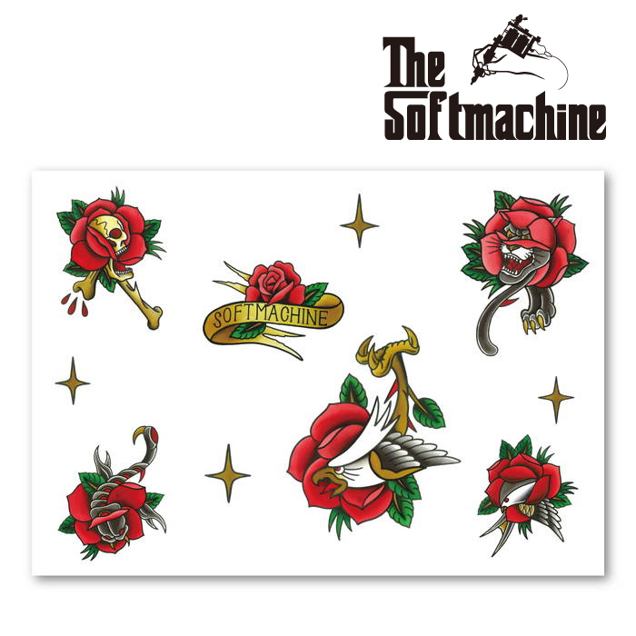 SOFTMACHINE (ソフトマシーン)　TRANSFORM FLASH (FLASH)　【フラッシュ】【タトゥー】【2023SPRING&SUMMER新作】