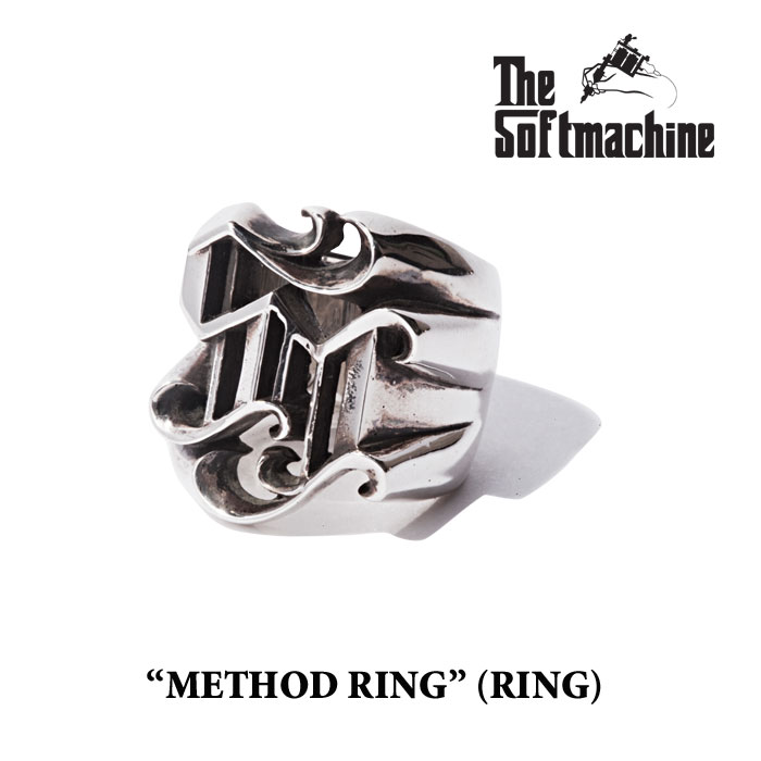 SOFTMACHINE (ソフトマシーン)　 METHOD RING(RING)　【リング 指輪 シルバー アクセサリー】【予約商品】【キャンセル不可】