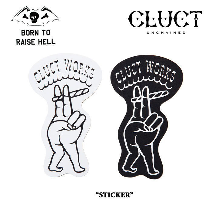 【2015SUMMER予約商品】　CLUCT(クラクト)　STICKER　【キャンセル不可】　【CLUCT　ステッカー】　【#01645】