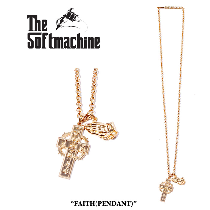 SOFTMACHINE (ソフトマシーン)　 FAITH(PENDANT)　【先行予約】【キャンセル不可】　【SOFTMACHINE(ソフトマシーン) ネックレス】　