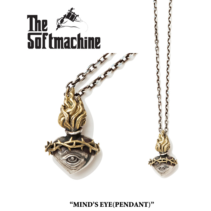 SOFTMACHINE (ソフトマシーン)　 MIND'S EYE(PENDANT)　【先行予約】【キャンセル不可】　【SOFTMACHINE(ソフトマシーン) ネックレス