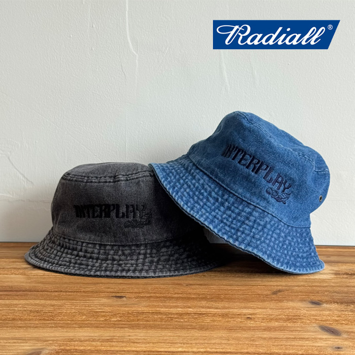 RADIALL×TOSHIKAZU NOZAKA×INTERPLAY　COSMIC GYPSY BUCKET HAT　【バケットハット 帽子】【RADIALL ラディアル 野坂稔和 INTERPLAY 