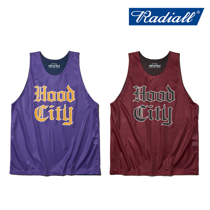 RADIALL ラディアル 　HOOD CITY - TANK TOP　 【タンクトップ】【2023 SPRING＆ SUMMER COLLECTION】【RAD-23SS-CUT017】【インター