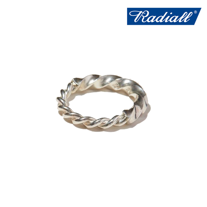 RADIALL (ラディアル)　 TWIST - PINKY RING　 【ピンキーリング シルバー】【2022 SPRING&SUMMER COLLECTION】【RAD-JWL028-01】【