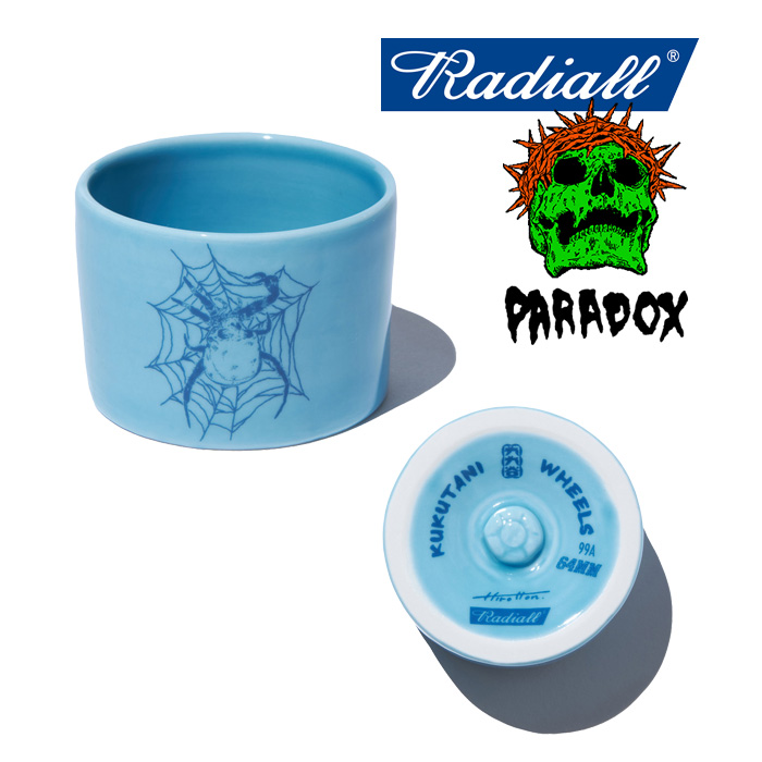 RADIALL ラディアル 　 KUMO DOKURO - WHEEL GUINOMI 　 【ぐい呑 コップ】【2023 SPRING＆ SUMMER SPOT COLLECTION】【RAD-KKTN003
