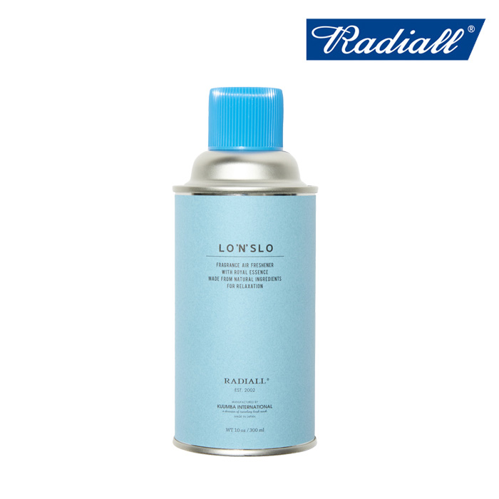 RADIALL ラディアル 　LO-N-SLO - AIR FRESHENER SPRAY　 【エアフレッシュナー】【Kuumba International】【2023 AUTUMN＆WINTER CO