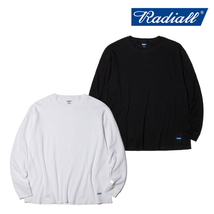 RADIALL ラディアル 　MIL - THERMAL CREW NECK T-SHIRTS L/S　 【Tシャツ 長袖 サーマル】【RAD-PAC049】【インタープレイ INTERPLA