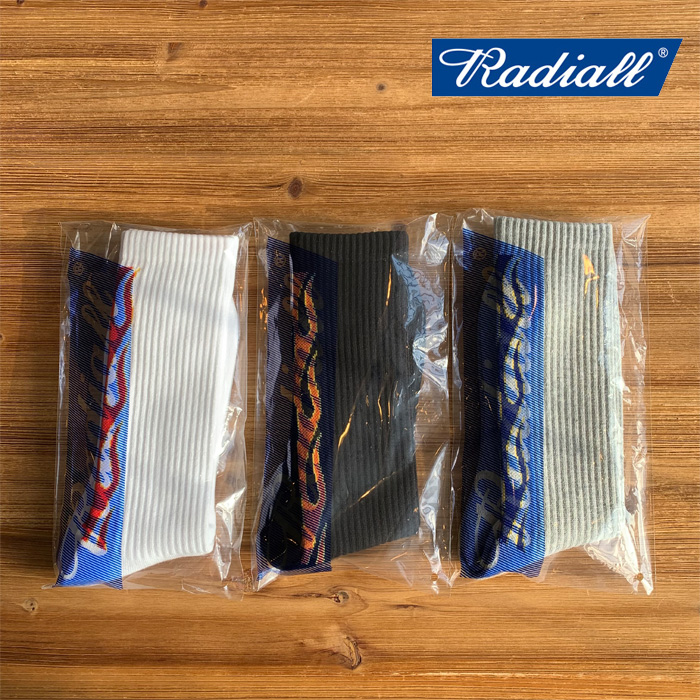RADIALL ラディアル 　 FLAMES - 1PAC SOX LONG 　 【スケートソックス】【2023 SPRING＆SUMMER COLLECTION】【RAD-PAC050】【インタ