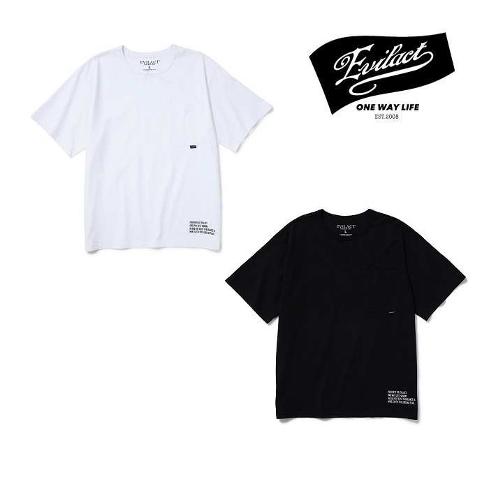 EVILACT (イーブルアクト)　 2PACK SS　【Tシャツ 半袖】【EA-2P-SS】【2025春夏新作】 　 インタープレイ INTERPLAY