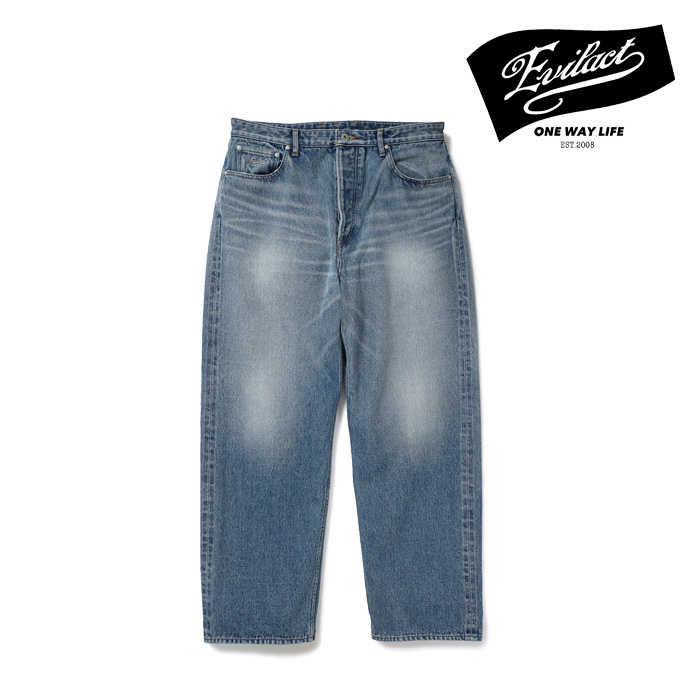 EVILACT (イーブルアクト)　 DENIM 03 CUSTOM 　【デニム パンツ】【EA-DP-03CS】【2024秋冬新作】 　 インタープレイ INTERPLAY