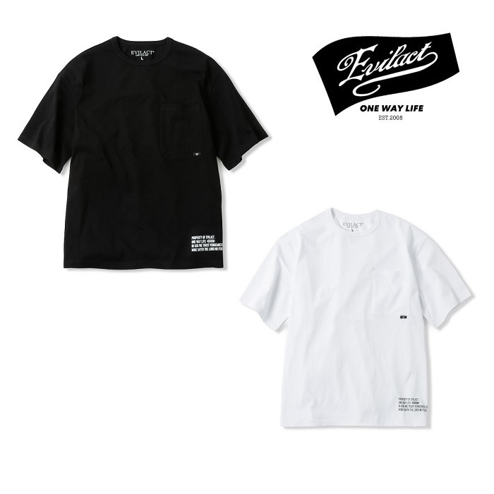 EVILACT (イーブルアクト)　 2PACK SS 　【Tシャツ 半袖】【EA-WFR-SS】【2024春夏新作】 　 インタープレイ INTERPLAY