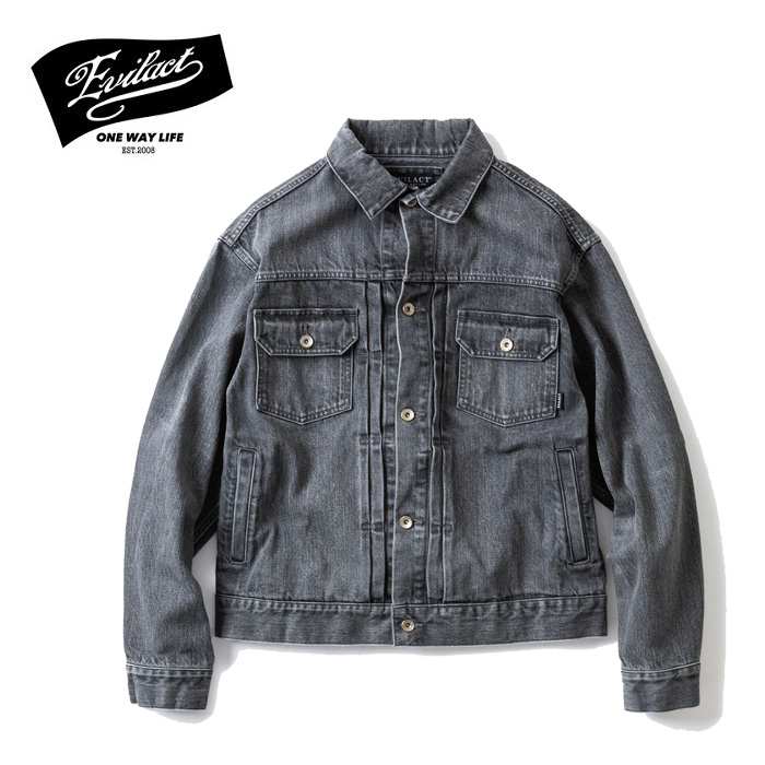 EVILACT (イーブルアクト)　 EAGLE CUSTOM 　【デニム ジャケット】【EA23-AW-J02】【2023AW】 　 インタープレイ INTERPLAY