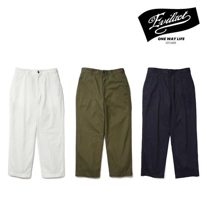 【SALE30%OFF】　EVILACT (イーブルアクト)　 CHINO PT　【パンツ】【EA24-ACT2-P01】【2024秋冬新作】 　 インタープレイ INTERPLAY