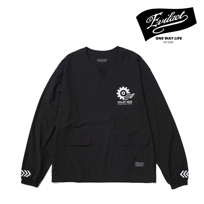 【SALE30%OFF】　EVILACT (イーブルアクト)　CHEMICAL LS　【Tシャツ 長袖】【EA24-ACT2-T01】【2024秋冬新作】 　 インタープレイ I