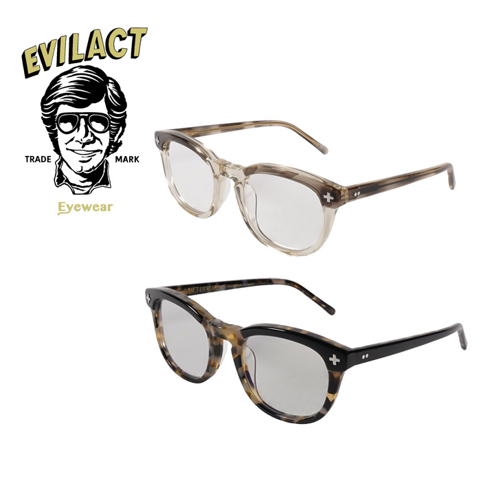 EVILACT EYEWEAR (イーブルアクトアイウエア)　 YALE II   (イェール 2) DIMMING LENS　 【サングラス メガネ 調光レンズ】【k-eae24