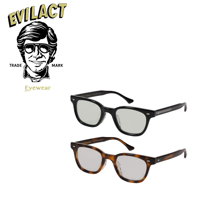 EVILACT EYEWEAR (イーブルアクトアイウエア)　 HENDERSON (ヘンダーソン) COLOR DIMMING LENS　 【サングラス 調光レンズ メガネ】