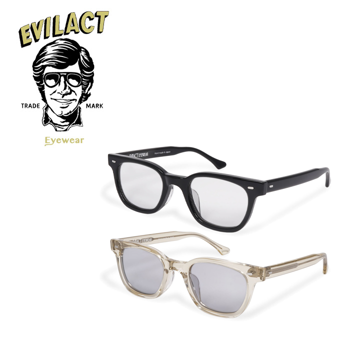 EVILACT EYEWEAR (イーブルアクトアイウエア)　 HENDERSON (ヘンダーソン) COLOR DIMMING LENS　 【サングラス 調光レンズ メガネ】