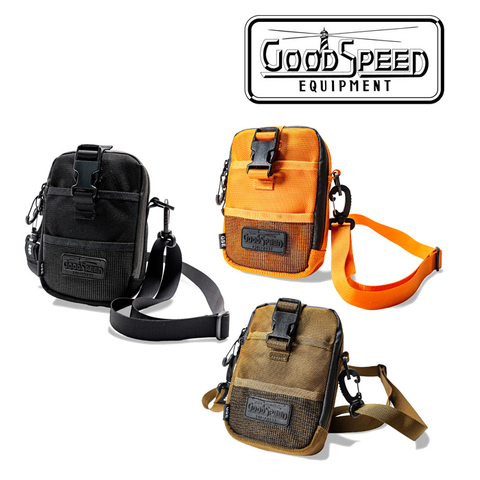 GOODSPEED equipment(グッドスピードエクイップメント)　 Mini Multi Shoulder Bag 　 【ショルダーバッグ】【インタープレイ INTERP