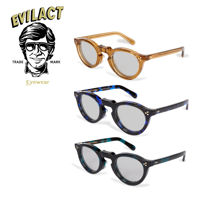 EVILACT EYEWEAR (イーブルアクトアイウエア)　 GREEVES(グリーヴス) COLOR DIMMING LENS　 【サングラス メガネ 調光レンズ】【EAE2