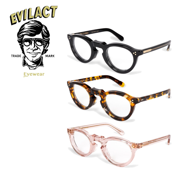EVILACT EYEWEAR (イーブルアクトアイウエア)　 GREEVES(グリーヴス) DIMMING LENS　 【サングラス メガネ 調光レンズ】【EAE25-06】