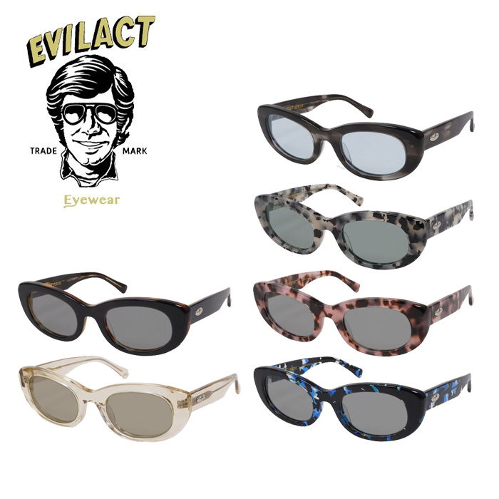 EVILACT EYEWEAR (イーブルアクトアイウエア)　 SPIRAL(スパイラル) COLOR DIMMING LENS　 【サングラス メガネ カラー 調光レンズ】
