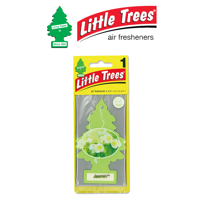 Little Trees (リトルツリー)　 AIR FRESHENER - Jasmin -　【エアフレッシュナー ジャスミン】【インタープレイ INTERPLAY】