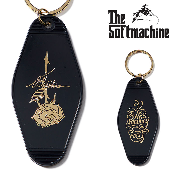 SOFTMACHINE (ソフトマシーン)　 ROSE KEY HOLDER(MOTEL KEY HOLDER)　【2019SPRING&SUMMER新作】【キーホルダー】
