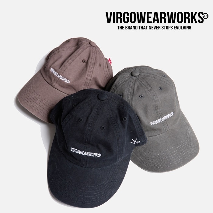 VIRGOwearworks (ヴァルゴウェアワークス)  　FADE WIDE VISOR CAP　【キャップ】【VG-GD-844】【2026 AUTUMN&WINTER 先行予約】【キ