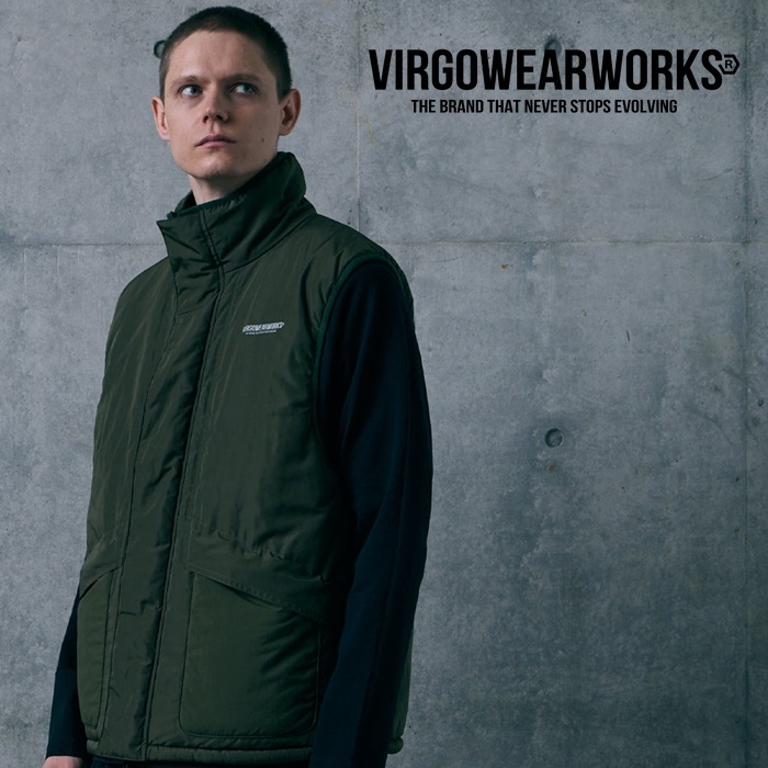 VIRGOwearworks (ヴァルゴウェアワークス)  　MILVERSE VEST　【ベスト】【VG-JKT-399】【2026 AUTUMN&WINTER 先行予約】【キャンセ