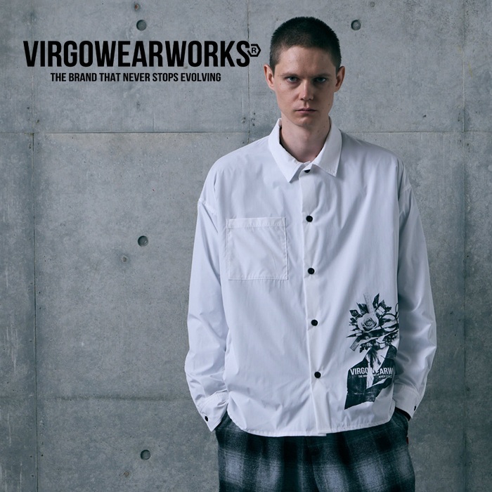 VIRGOwearworks (ヴァルゴウェアワークス)  　COLLISION SHIRT　【シャツ 長袖】【VG-SH-281】【2026 AUTUMN&WINTER 先行予約】【キ