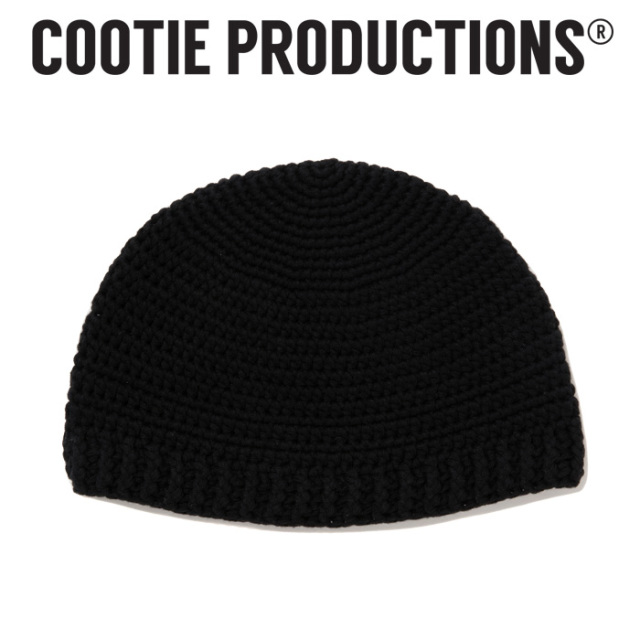 COOTIE(クーティー) 　 Crochet Cuffless Beanie 　【カフレス ビーニ―  帽子】【CTE-25A503】　