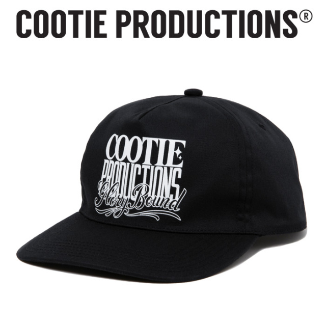 cootie クーティー キャップ 帽子 SATIN 5 PANEL CAP Damp Coated Satin 5 Panel Cap | COOTIE PRODUCTIONS