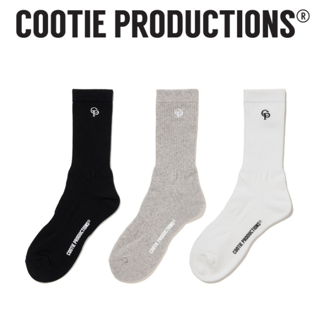 COOTIE (クーティー) Raza Middle Socks 　【CTE-25A531】【ソックス 靴下】【COOTIE PRODUCTIONS クーティープロダクションズ】