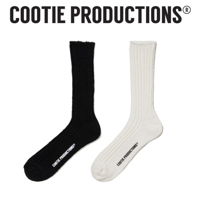 COOTIE (クーティー) Raza Lowgauge Middle Socks 　【	CTE-25A533】【ソックス 靴下】【COOTIE PRODUCTIONS クーティープロダクショ