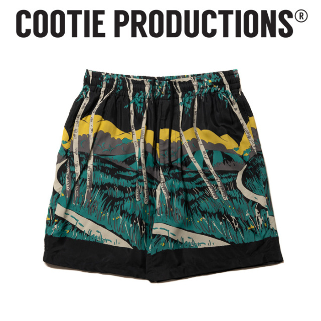 COOTIE(クーティー) 　 Rayon Easy Shorts 　【CTE-25S127】【ショーツ パンツ】【COOTIE PRODUCTIONS クーティープロダクションズ】