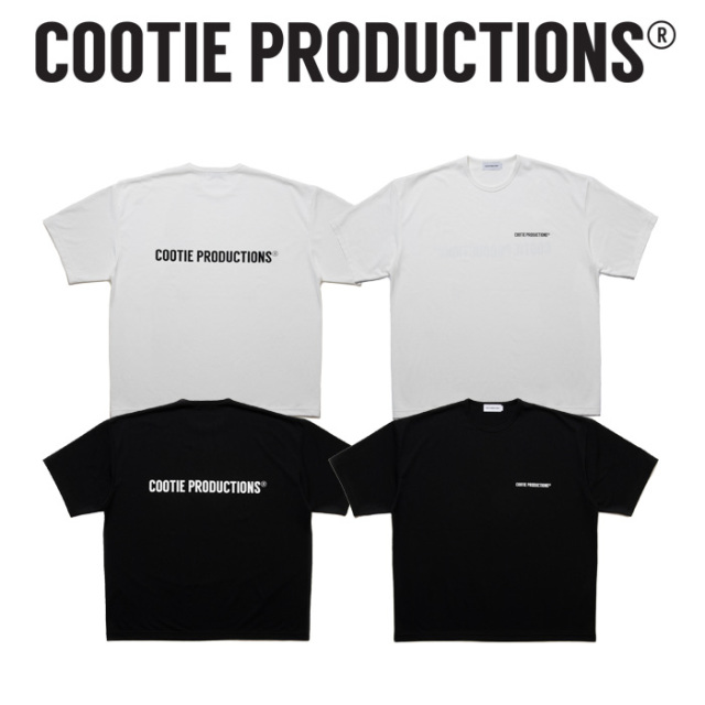 COOTIE (クーティー)　 Dry Tech Jersey Oversized S/S Tee 　【ドライテック TEEシャツ】【COOTIE PRODUCTIONS クーティープロダク