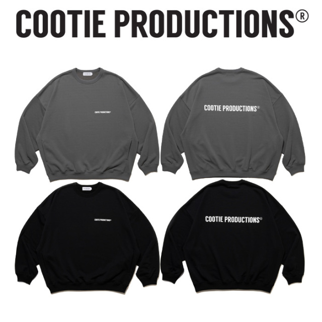 クーティー COOTIE アーチロゴ クルーネック スウェット クーティー COOTIE アーチロゴ クルーネック スウェット