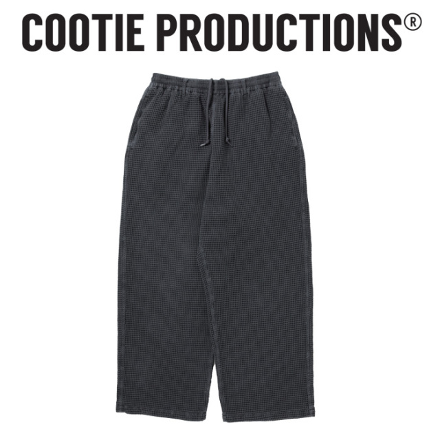 COOTIE(クーティー) 　 Pigment Dyed Waffle Easy Pants 　【COOTIE】【CTE-25A106】【ピグメントダイ ワッフル  イージー パンツ】