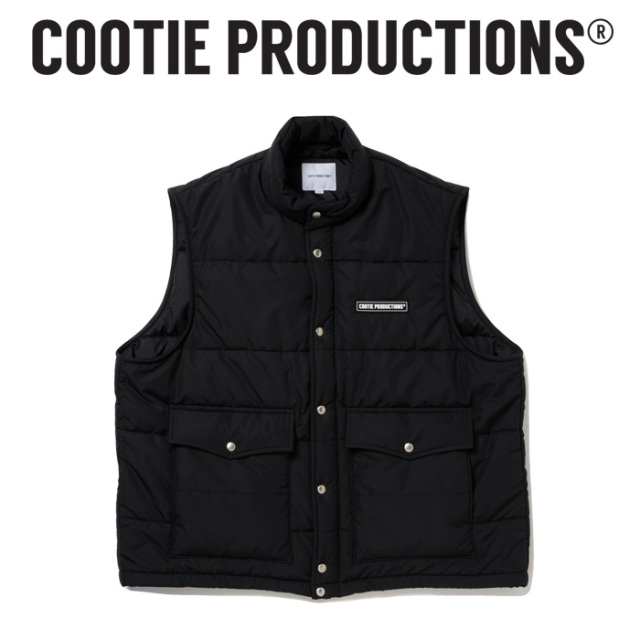 COOTIE (クーティー)　 Error Fit Padded Racing Vest 　【エラーフィット パテッド レーシング ベスト】【COOTIE PRODUCTIONS クー