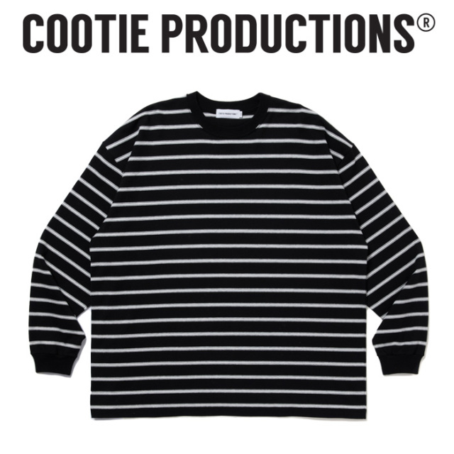 COOTIE (クーティー)　 Border L/S Tee 　【ロングスリーブ TEEシャツ】【COOTIE PRODUCTIONS クーティープロダクションズ】【CTE-25