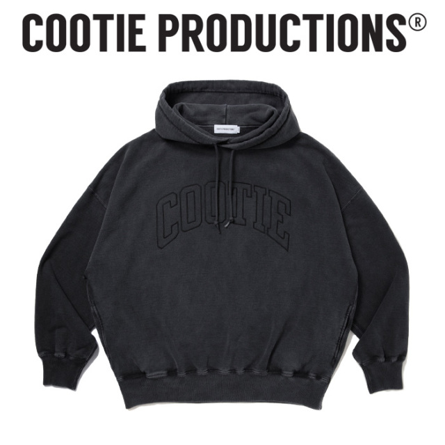COOTIE (クーティー)　 Pigment Dyed Open End Yarn Sweat Hoodie 　【オープンエンドヤーン オーバーサイズ フーディー スウェット