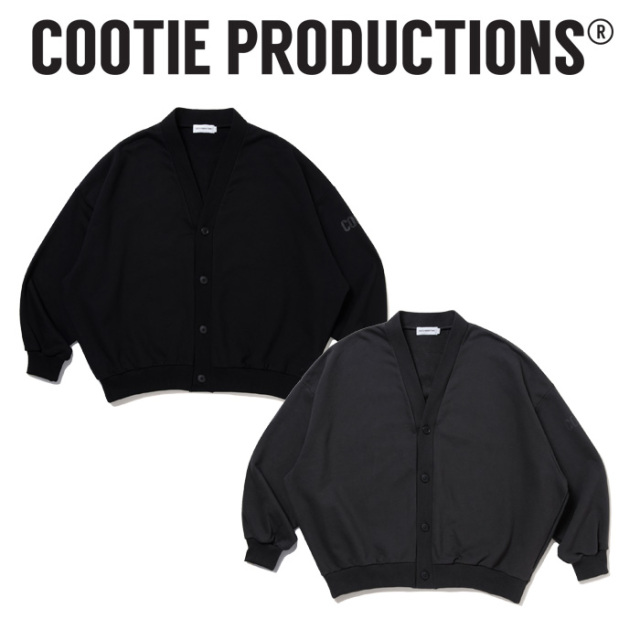 COOTIE (クーティー)　 Chubby Sweat Cardigan 　【オーバーサイズ スウェット カーディガン】【COOTIE PRODUCTIONS クーティープロ
