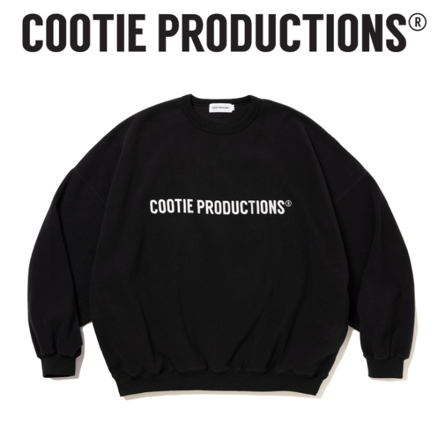 COOTIE (クーティー)　 Fleece Sweat Crew 　【フリース スウェット クルーネック】【COOTIE PRODUCTIONS クーティープロダクション